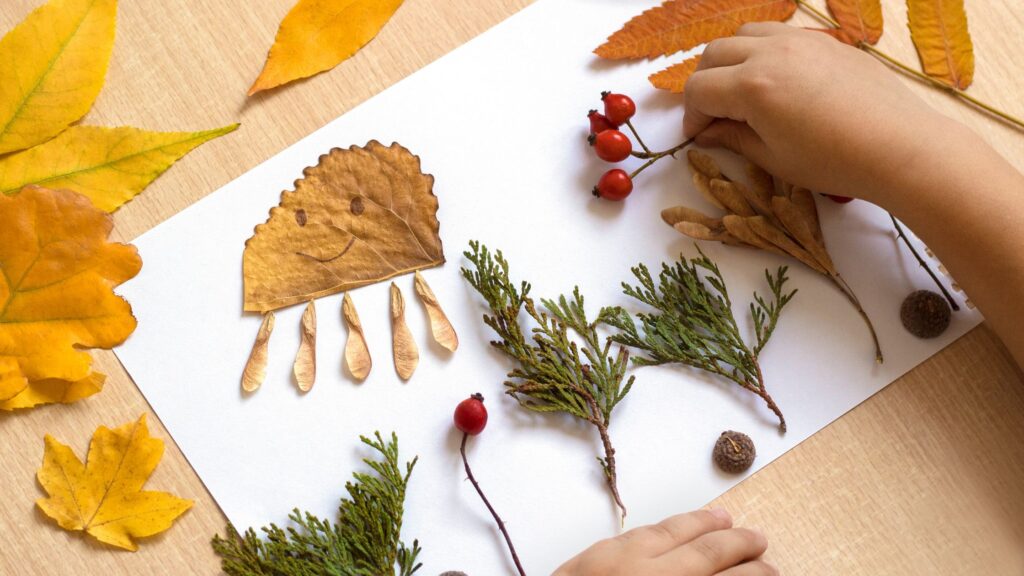 Kids Arts and Crafts Actvities to help kids connect with nature